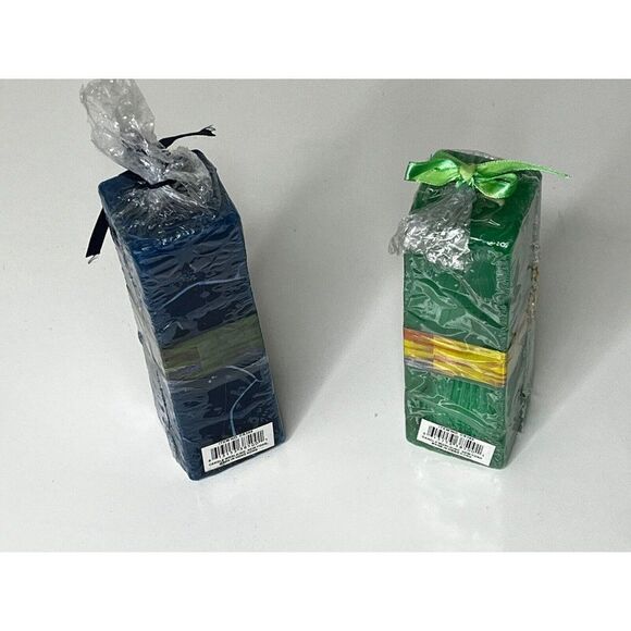 Candle World, Inc. Rectangle Shaped Set of 2 Candles Lavender & Peppermint - Picture 3 of 6